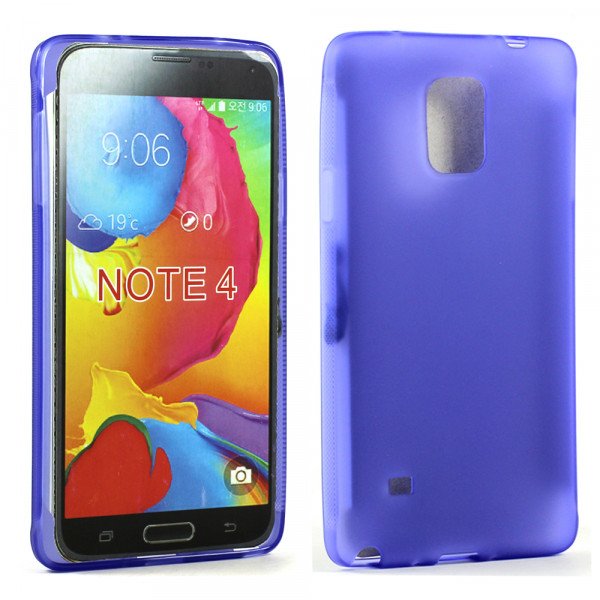 Wholesale Samsung Galaxy Note 4 Soft TPU Gel Case (Purple)
